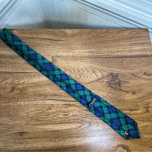 Chaps blue and green tie